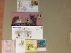 Five fdc and special cover with nice picture envelopes:US,Israel,UN