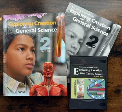 Apologia Exploring Creation General Science 2nd Ed. Grade 7-8 Textbook & CD SET