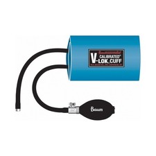 Reusable Blood Pressure Cuff and Bulb Calibrated V-Lok 46 to 66 cm Leg Polyester