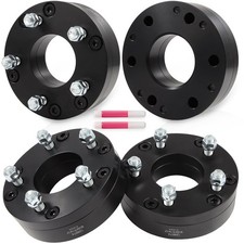 4pcs 6x5.5 To 5x5 2 Wheel Adapters For Chevy 6 Lug Convert To Jeep 5 Lug Wheels