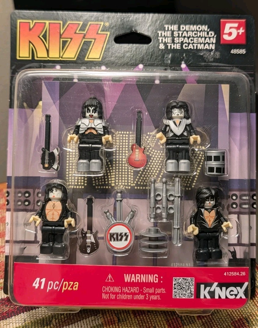 Buy K'NEX Kiss Minifig Figure Set 48585 Demon Starchild Spaceman