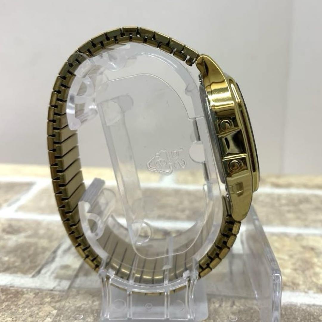 Supreme TIMEX Digital Watch INDIGLO Gold TW2U03300 Metal Case