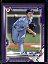Gunnar Hoglund 2021 Bowman Draft #BD-78 Purple /250