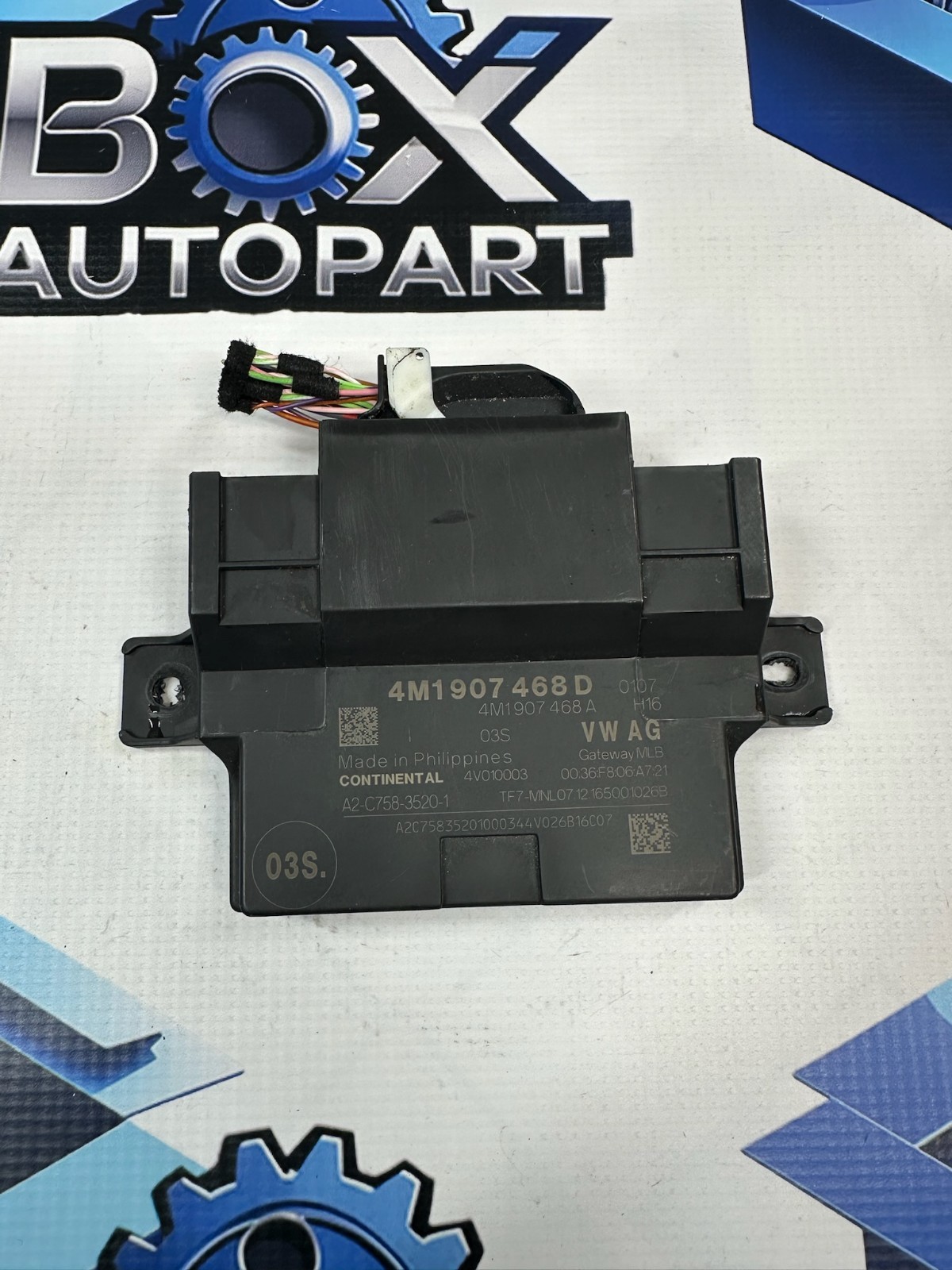 2017 AUDI A4 B9 INTERFACE GATEWAY COMPUTER CONTROL MODULE UNIT OEM
