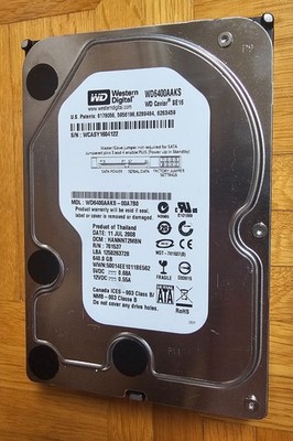 WD Western Digital 640GB 3,5'' Festplatte Caviar Blue 7200RPM 16MB SATA II HDD
