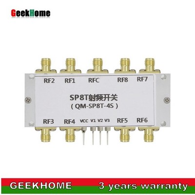 QM-SP8T-4S 10M-4GHz SP8T Switch RF Switch Microwave Switch gh23