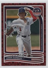 2024 Panini Stars and Stripes Red 144/199 Conor Essenburg #165 01uj