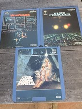 Star Wars, War Games, Blue Thunder - CED RCA SelectaVision Video Discs