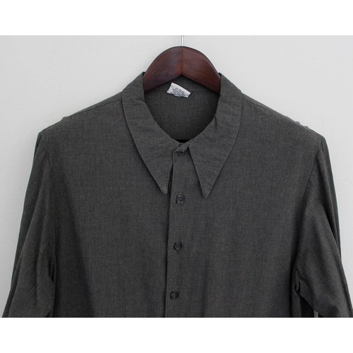 CP Shades Sausalito Shirt Medium Gray Long Sleeve Button Down Pockets Vintage - Picture 2 of 6