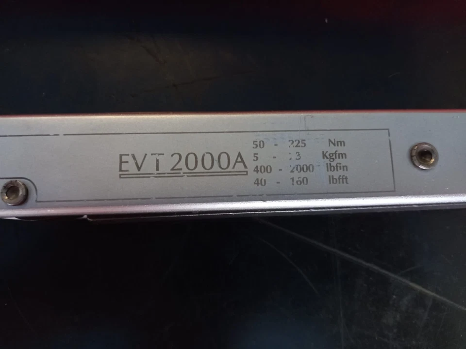 CHIAVE DINAMOMETRICA A CRICCHETTO BRITOOL EVT2000A 50-225 Nm ATTACCO QUADRO 1/2" - Immagine 3 di 4