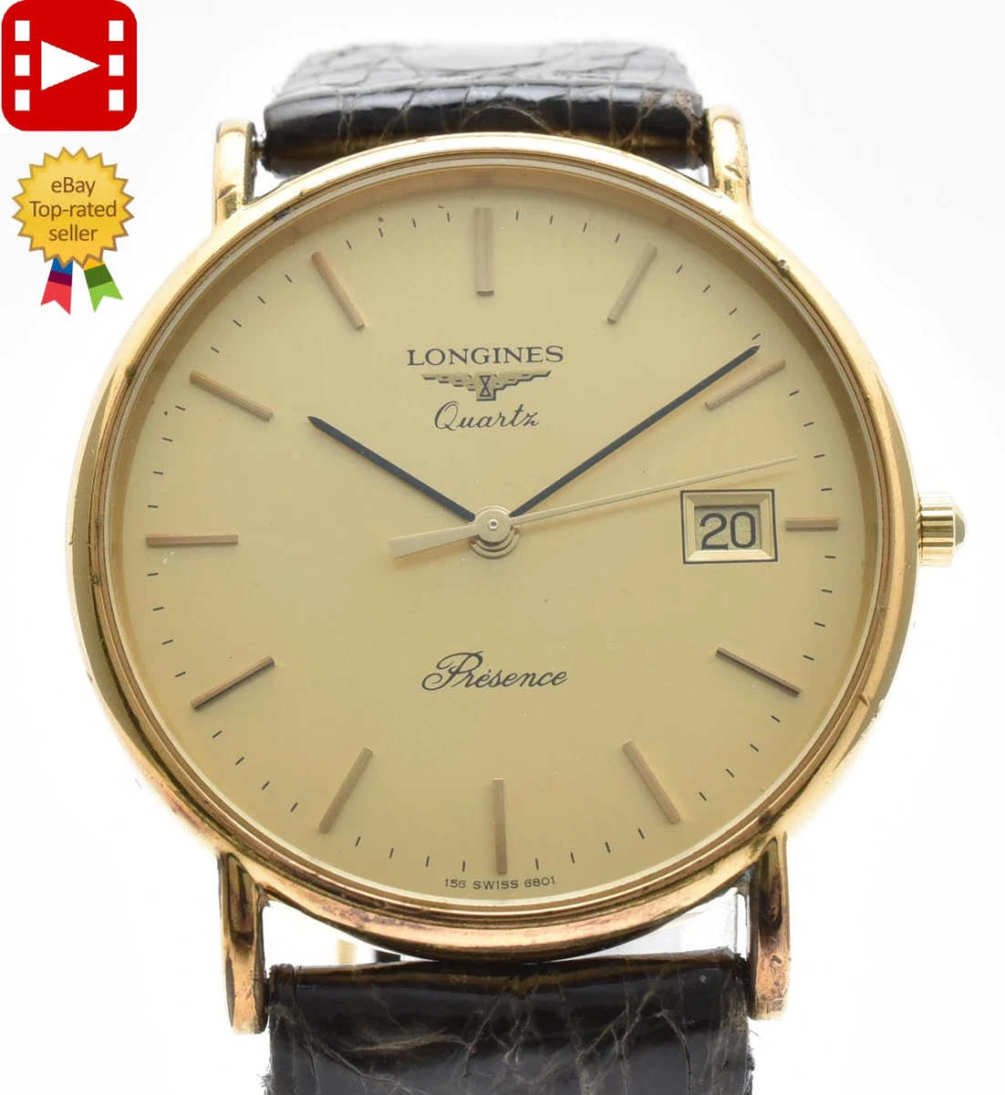 Longines Présence Quartz Battery Wristwatches for sale - eBay