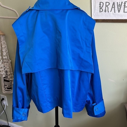 Sammy B X target Black History Month royal blue cropped jacket, Size 3x - Picture 3 of 16