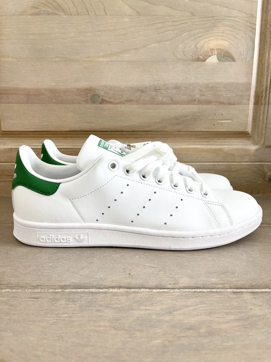 Adidas Originals Stan Smith Casual Shoes Cloud White / Green FX5502 Men's  Size 8 | eBay