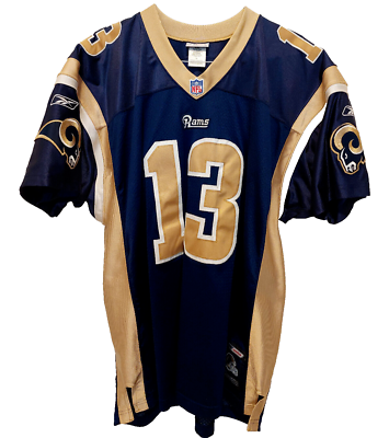 Authentic St. Louis Rams Kurt Warner #13 Reebok On-Field NFL