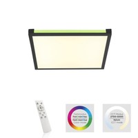Led Deckenlampe Cct Fernbedienung Rgb Dimmbar Memoryfunktion Ip 20 Schwarz