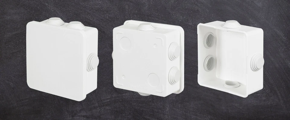 Abzweigkasten Verteilerkasten Abzweigdose Verteilerdose  IP65 Aufputz Feuchtraum - Bild 2 von 4