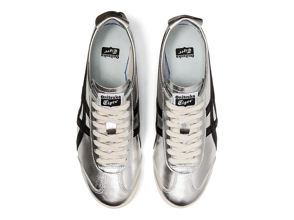 Onitsuka Tiger MEXICO 66 1183B566 020 PURE SILVER BLACK | eBay
