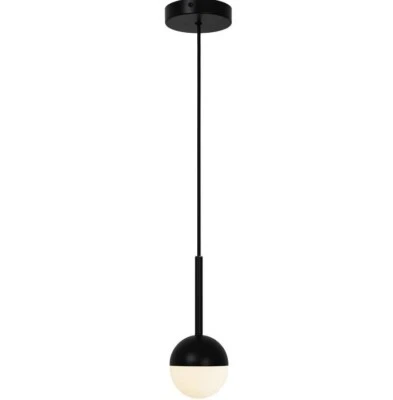 Nordlux Decken Hänge Pendel Lampe Leuchte CONTINA Metall schwarz Glas 10x223 cm - Bild 1 von 3