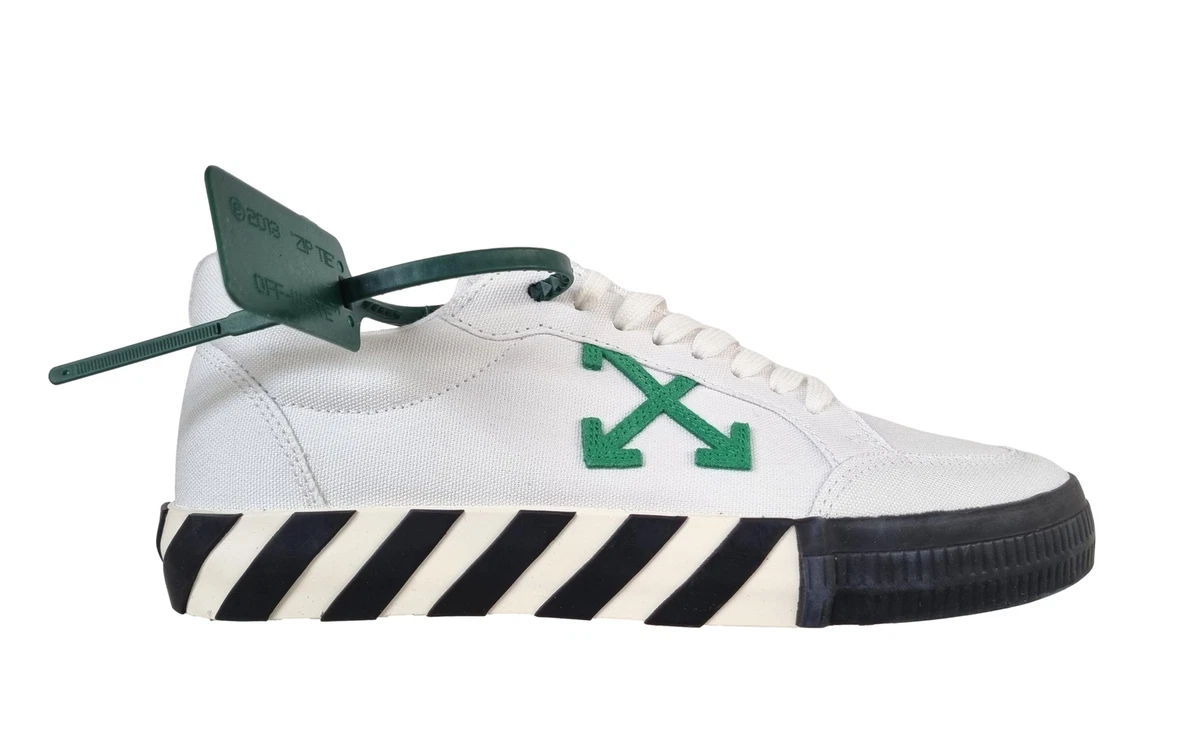 OFF WHITE men's white shoes sneakers OMIA085F22FAB0010155