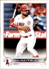 2022 Topps #614 Jack Mayfield MLB Mint Angels