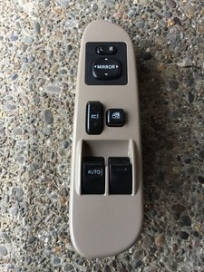 2001-2006 Toyota Tundra Driver Master Power Window Switch LIGHT TAN OEM