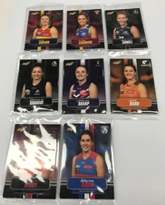 2017 Select AFLW Women's AFL Trading Card Team Set (7) x 8 TEAMS