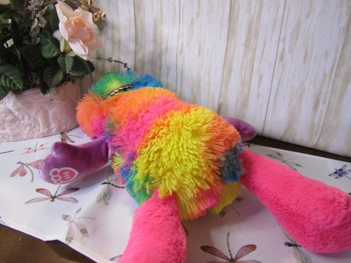 BAB Build A Bear Mixter Monster Tie Dye Rainbow Purple Pink 19” - Picture 5 of 6