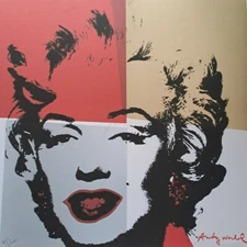 1980s Andy Warhol Signed Limited Edition Lithograph - Marilyn Monroe
