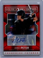 2014 Panini Elite Extra Edition #39 Jake Peter  #/799 auto