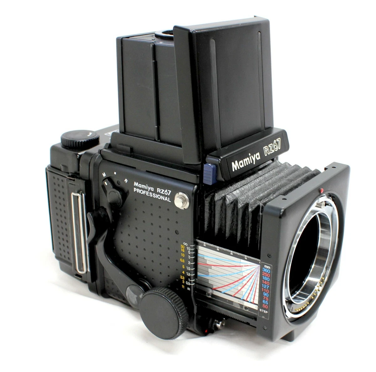 Mamiya RZ67 Pro + Mamiya-Sekor Z 127mm F3.5 W + 120 Film Back from Japan