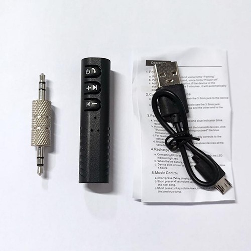 .Bluetooth Wireless Receiver Transmitter Adapter For Car Aux Jack 3.5mm~ - Afbeelding 16 van 16