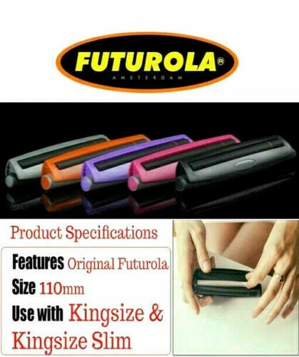 Futurola Rolling Machine / King Size or Small size Rolling Machine roll your own - Picture 2 of 6