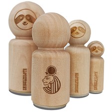 Sekhmet Head Egyptian Goddess of War Rubber Stamp for Stamping Crafting Planners