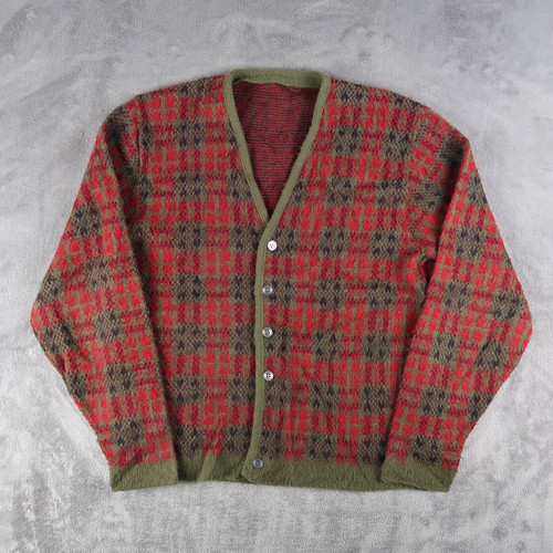 60s fuzzy mohair cardigan - Gem 60s fuzzy mohair cardigan - Gem