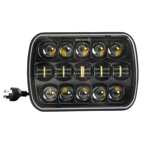 2pcs 110W For Peterbilt 379 2x 5X7 7x6 inch LED Headlight lamp High Low Beam DOT - Picture 13 of 16