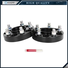 2 Pcs 1" 5x4.5 Hub Centric Wheel Spacers 14x1.5 For Ford Mustang 2015 2016-2025