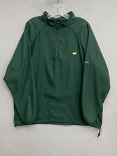 MASTERS COLLECTION Softshell Embroidered Mens Size Medium M Golf Pullover Jacket