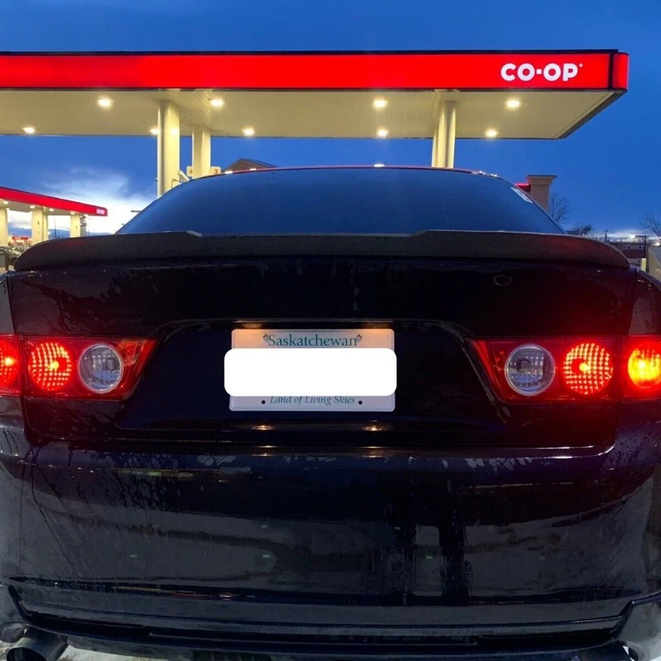 Alerón trasero tipo pico de pato Kmh 255YC para sedán Acura TSX 2004~2008 Foto 3 de 4