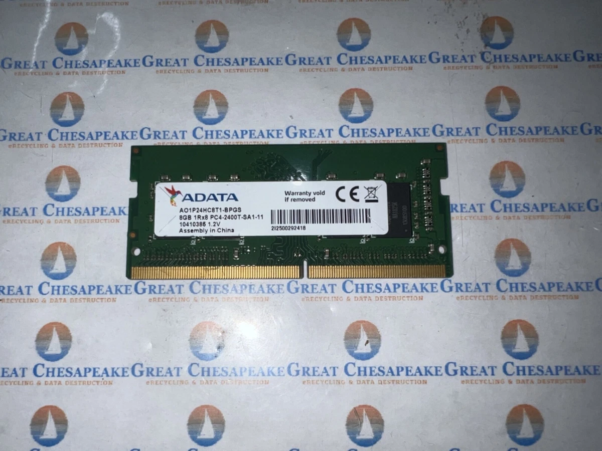 ADATA PC4-19200 (DDR4-2400) Bus Speed Computer RAM 8 GB Total