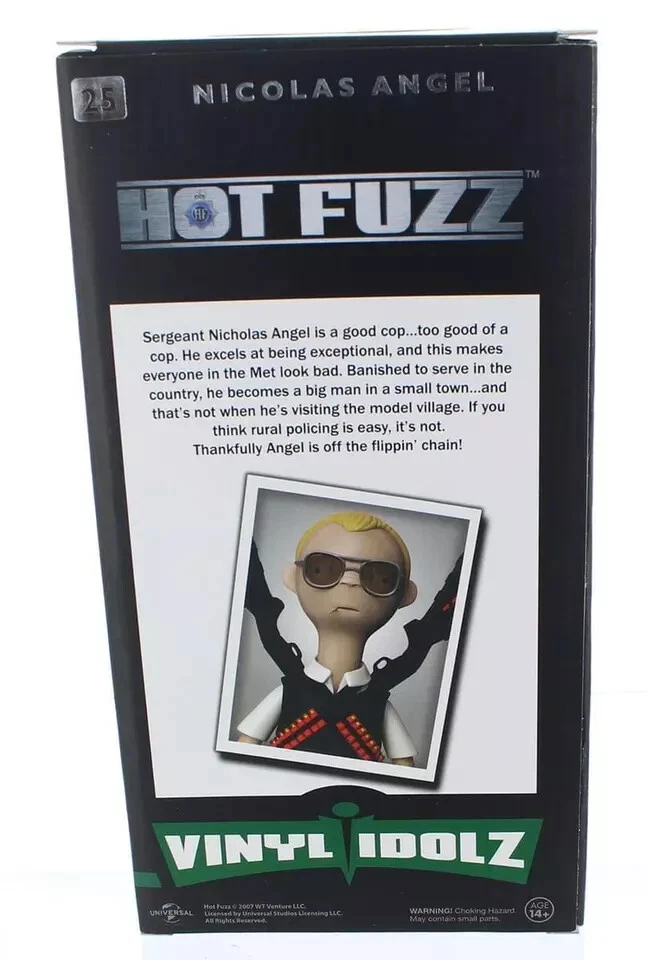 Figura de vinilo Hot Fuzz Nicholas Angel Idolz Foto 3 de 3