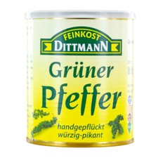 Delicatessen Dittmann Green Pepper in Brine Spicy ATG 500g Can 850g