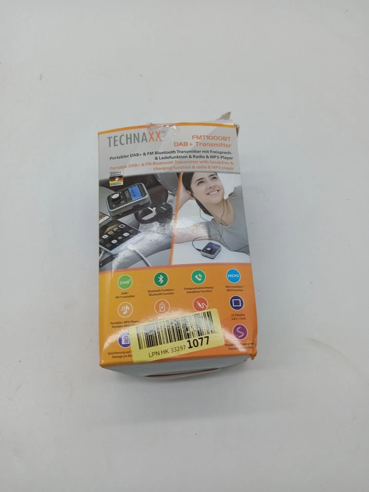 Fmt1000bt Dab Transmitter TECHNAXX 4650 (4260358121116) - Bild 4 von 4