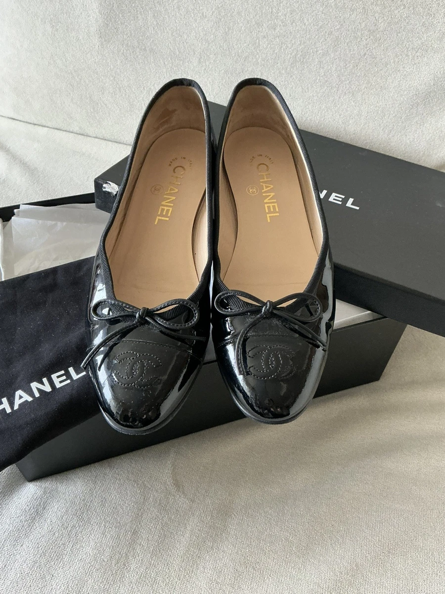 CHANEL Patent Leather Chanel Ballerina for Women for sale | eBay