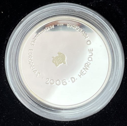 8 Euro Portugal, 2006, Heinrich der Seefahrer, Silber, PP, Box/Zertifikat - Bild 3 von 4