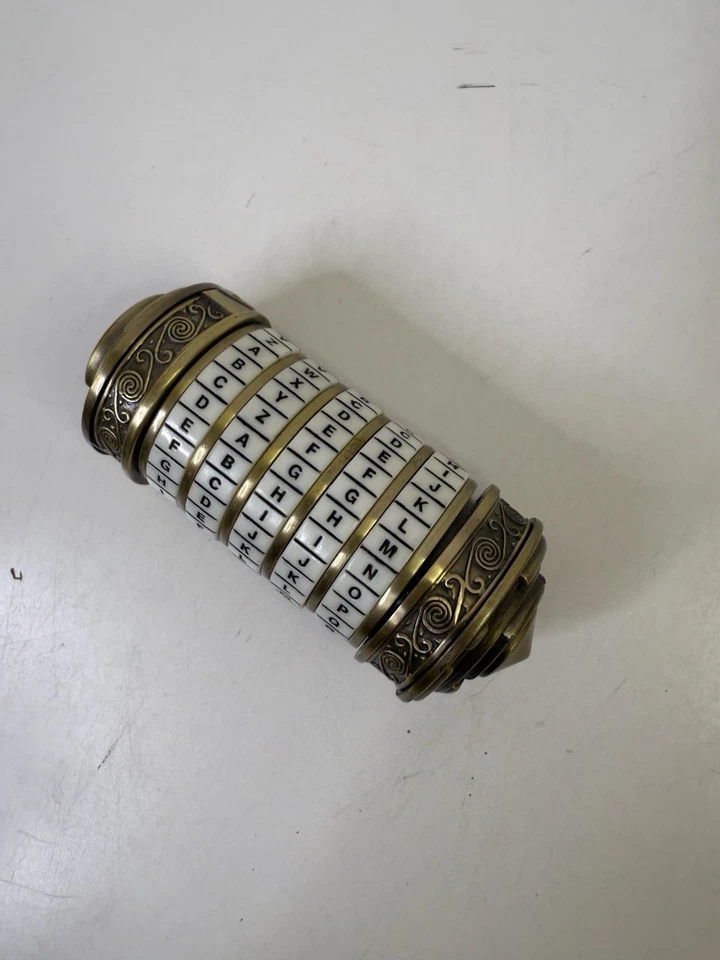 The DaVinci Code Cryptex Movie Prop Replica Works- Code Truth - Image 4 of 4