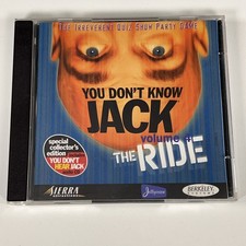 You Don't Know Jack The Ride Volume 4 PC CD-ROM 1998 Special Collector's Edition