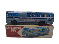 Vintage Kyowa Toy Japan 1198 GM Tinplate Greyhound Scenicruiser