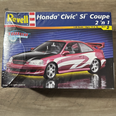 Revell Tuner Series Honda Civic Si Coupe 2 'n 1 1:25 Model Kit 85