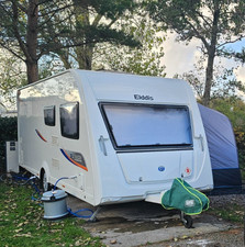 elddis breeze 504 limited edition raymond james 2014 4 berth fixed bed