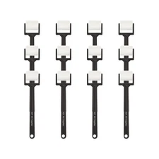 XDT 1Inch Foam Roller & Sponge Roller 12Pcs Set- Paint Rollers for Painting